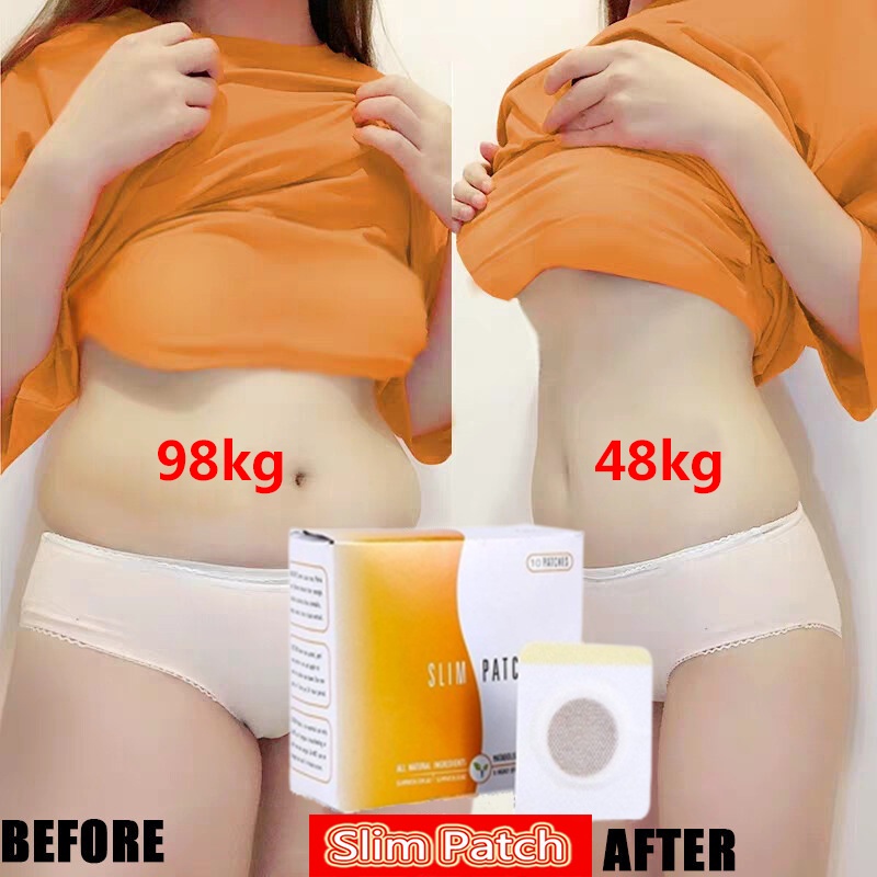 Slim Patch Pelangsing Stiker Pelangsing Stiker Pusar Isi 10 Pcs Produk Herbal Alami Menurunkan Bobot Cocok Untuk Pria Dan Wanita Tanpa Olahraga Pembakar Lemak Cepat Detox