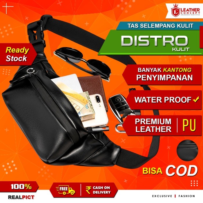 tas selempang pria  Tas Selempang Kulit Pria Tas Pria Tas Kulit Pria Tas Pria DISTROgrosir(O0F7) Ter