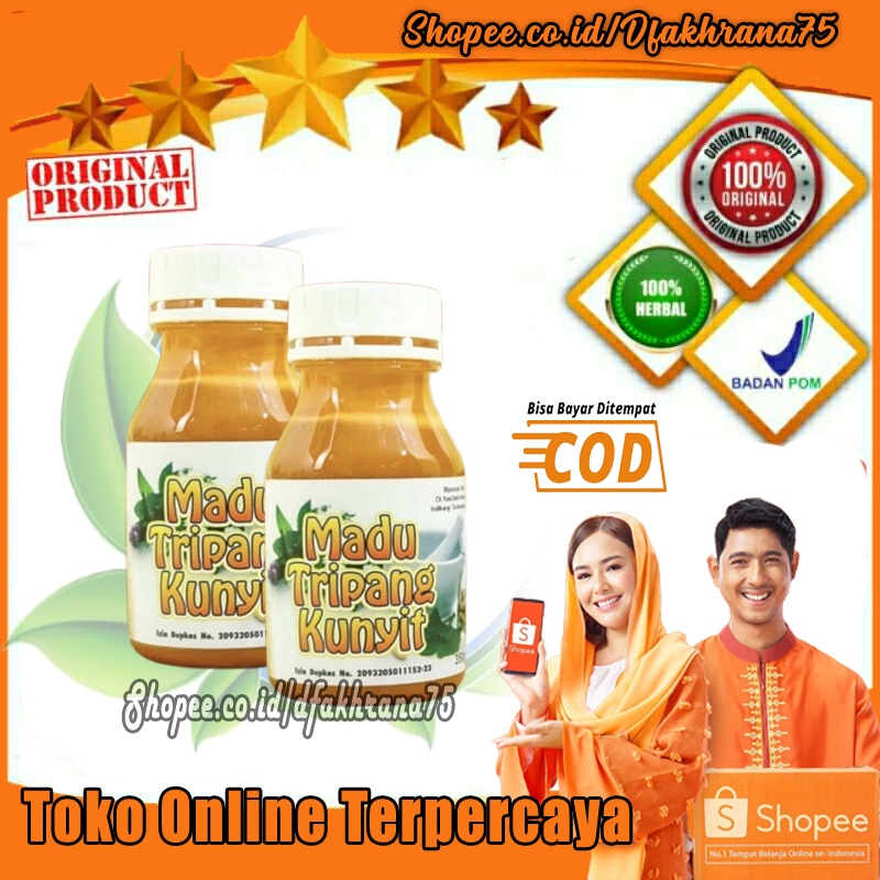 

Madu Tripang Kunyit Asli Madu Herbal Atasi Masalah Asam Lambung Gerd 100% Original
