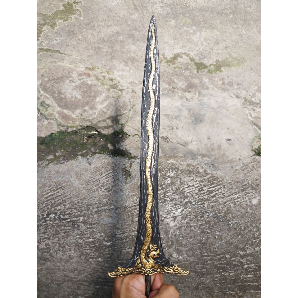 Keris Kamardikan Sepang Kinatah Nogo Sosro