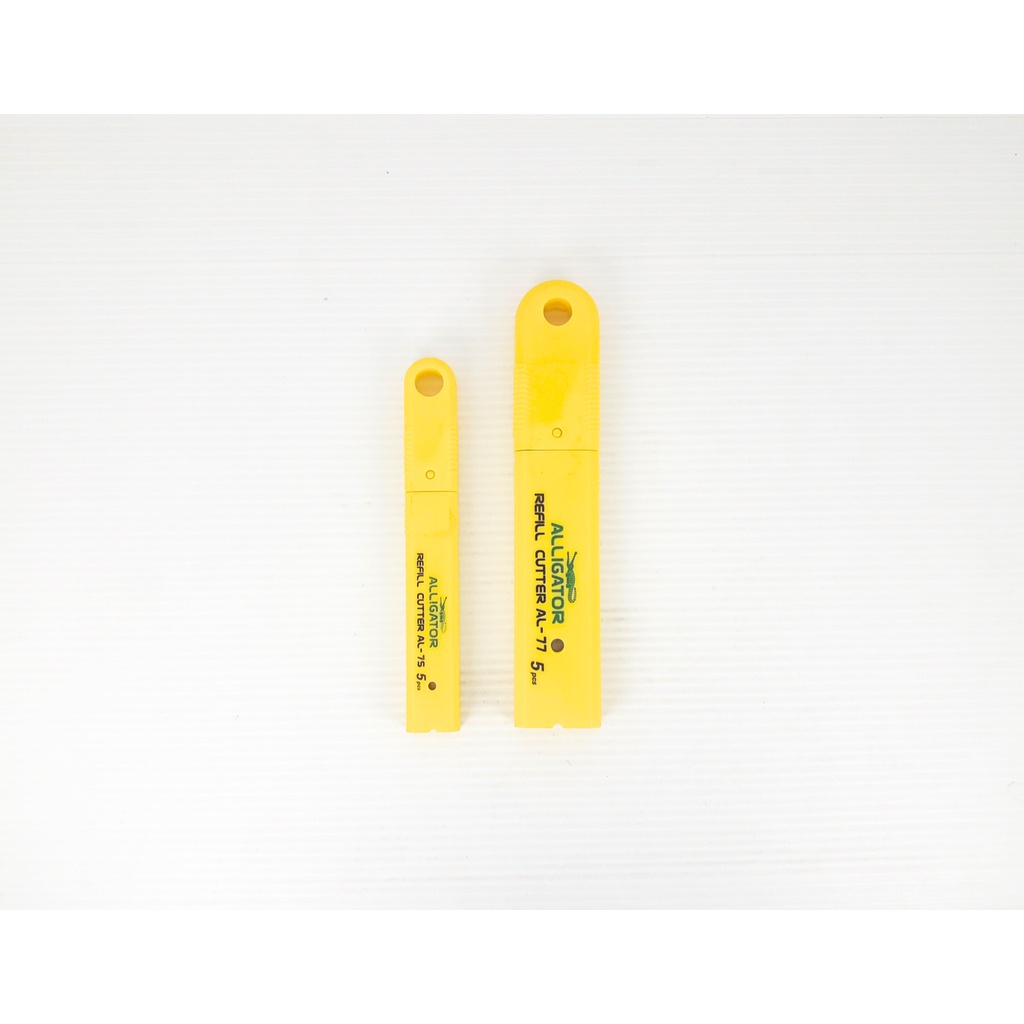 

Refil Isi Cutter ALIGATOR AL-77/AL-75 Besar/Kecil (0292137)/(0292138)