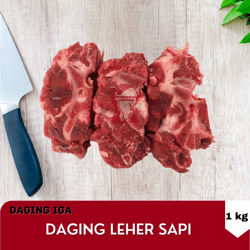 

Neck Bone Beef AUS / Tulang Leher Sapi Impor / Tulang Sop Berdaging