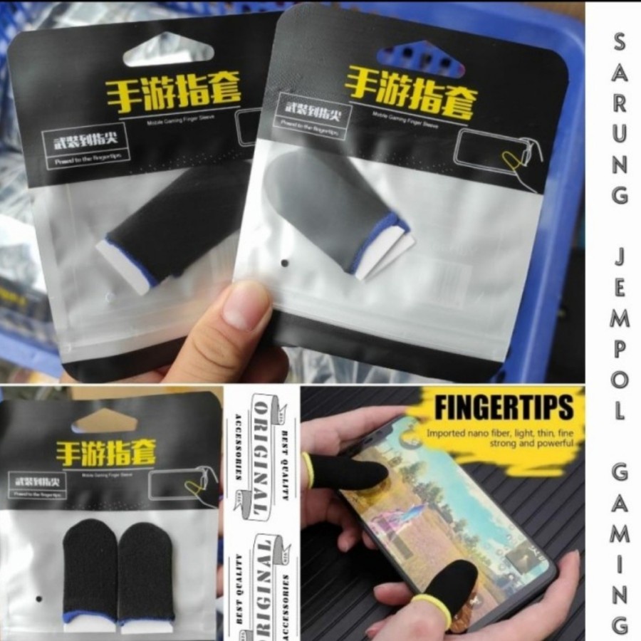 Sarung Tangan Jempol Jari Universal Phone Game PUBG / FF / ML