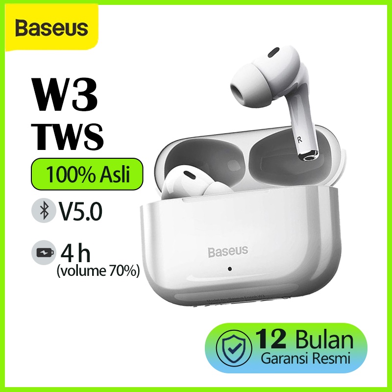 Baseus True Wireless Bluetooth Earphone Earbuds TWS W3