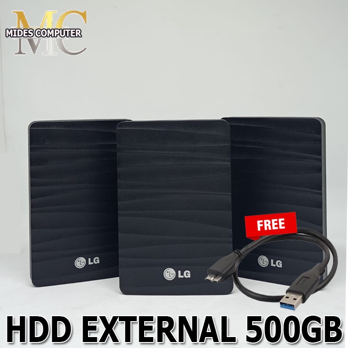 HDD HARDISK EXTERNAL 500GB 1TB 2TB HARDDISK EKSTERNAL