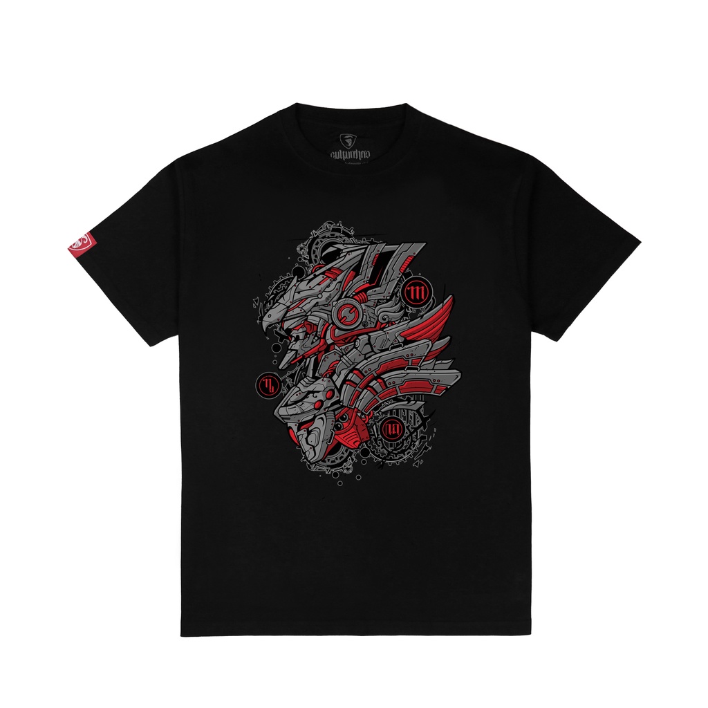 CULTURE HERO T-SHIRT - GARUDA MECH RED