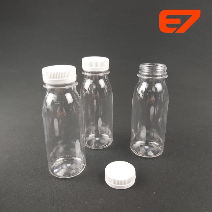 Botol Plastik 100ml - Botol Jelly, Botol Plastik PET, Botol Jus, Botol Minuman, Botol Bumbu
