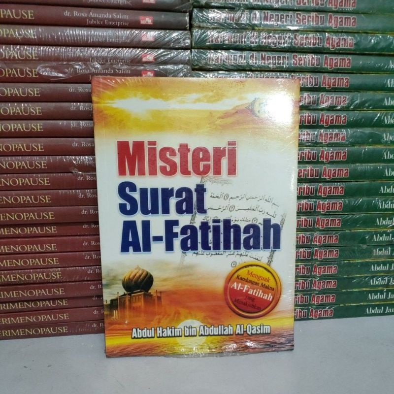 Buku Original - Buku Misteri Surat Al-fatihah