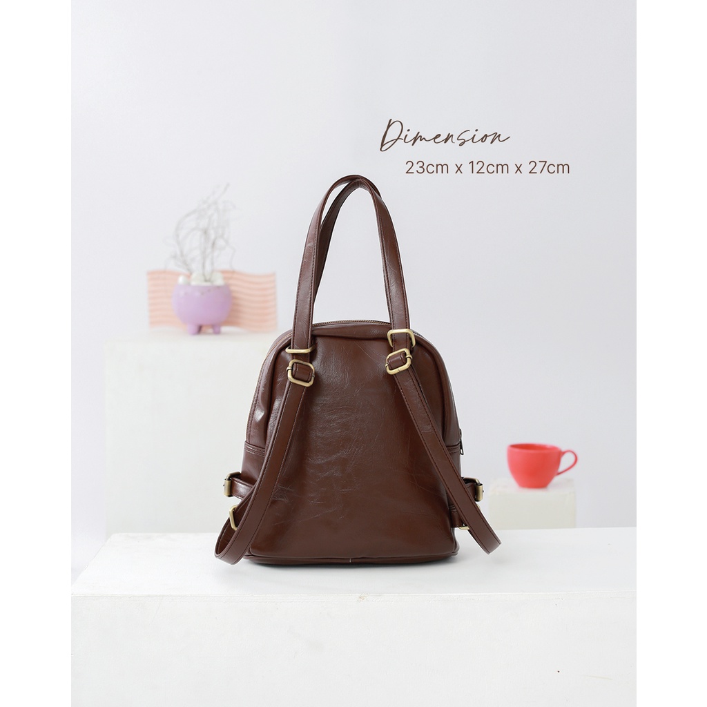 Tako Bags - Ransel Etnik Multifungsi - Gi Darkbrown Ethnic