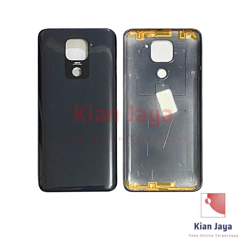 Backdoor Xiaomi Redmi Note 9 Back Cover Tutup Belakang Baterai Cassing Casing Backcase Original