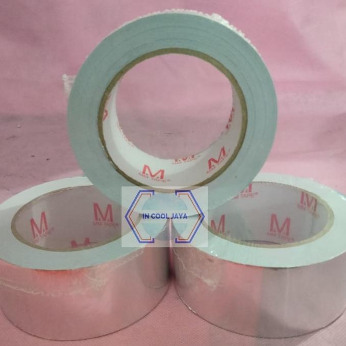 

((((()paling dicari] ALUMUNIUM TAPE / ISOLASI ALUMUNIUM / LAKBAN ALUMUNIUM
