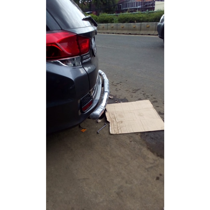 PBPMB - PENGAMAN BELAKANG MOBIL HONDA MOBILIO - PENGAMAN BELAKANG MOBILIO - BUMPER BELAKANG MOBILIO 
