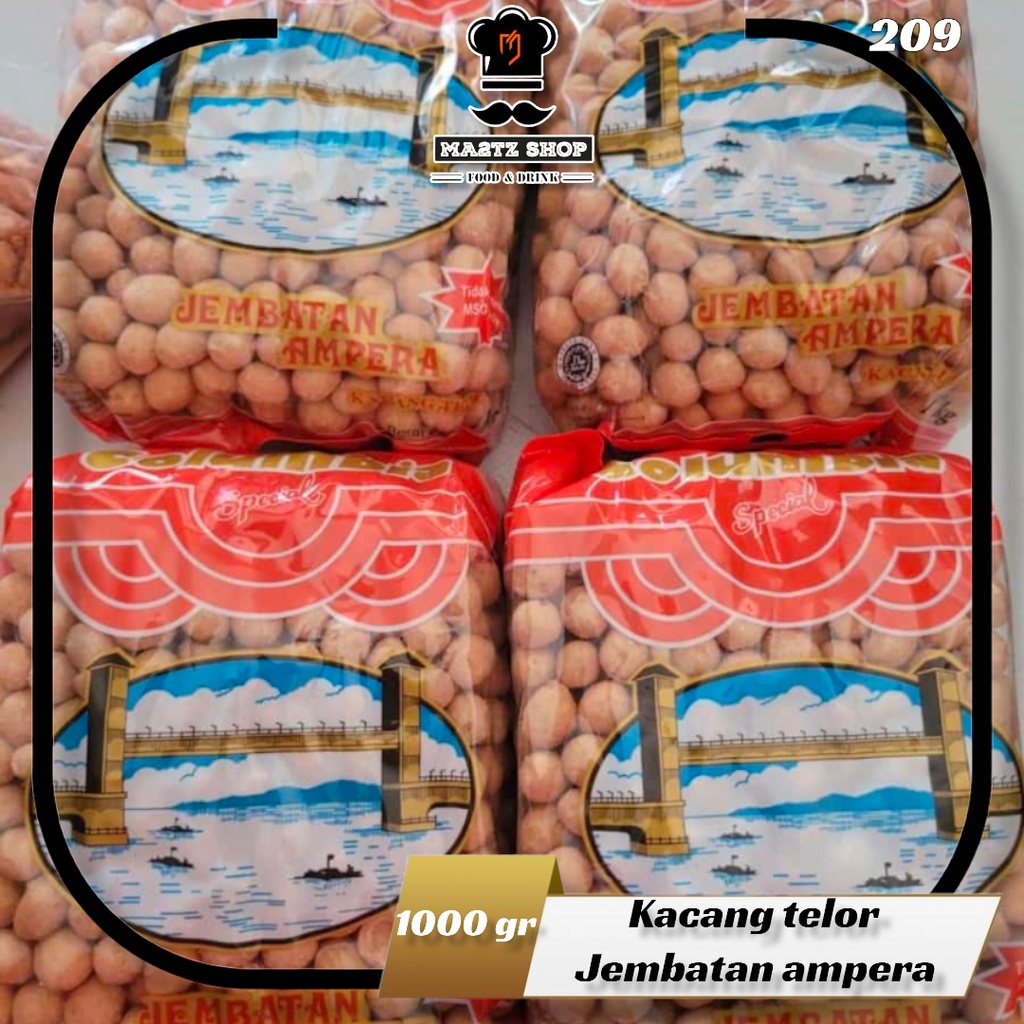 

Kacang Telor Jembatan Ampera 1000 gr