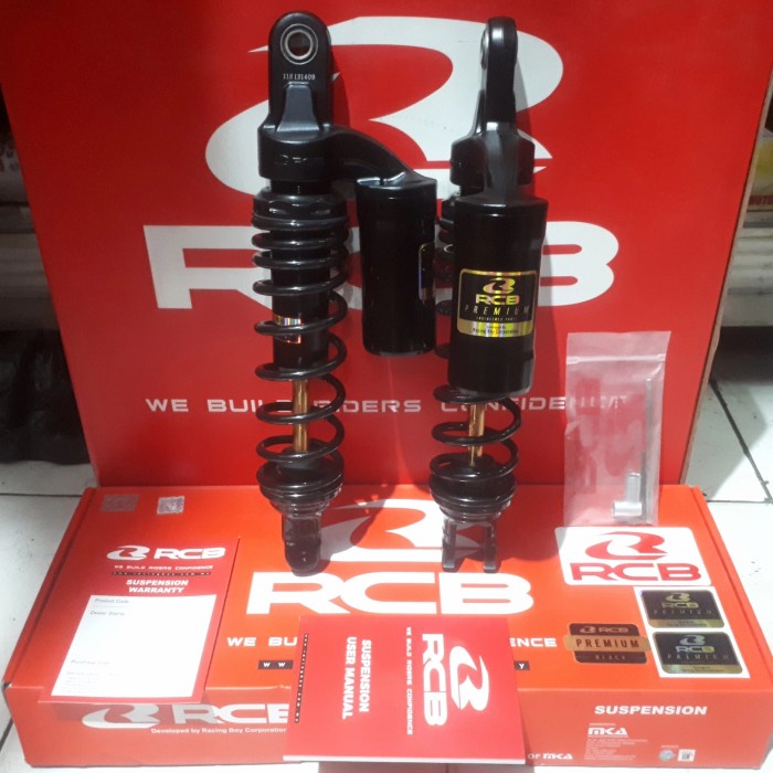 SHOCKBREAKER SHOCK BELAKANG TABUNG NMAX 150 OLD RCB MB-2 BLACK SERIES ORIGINAL