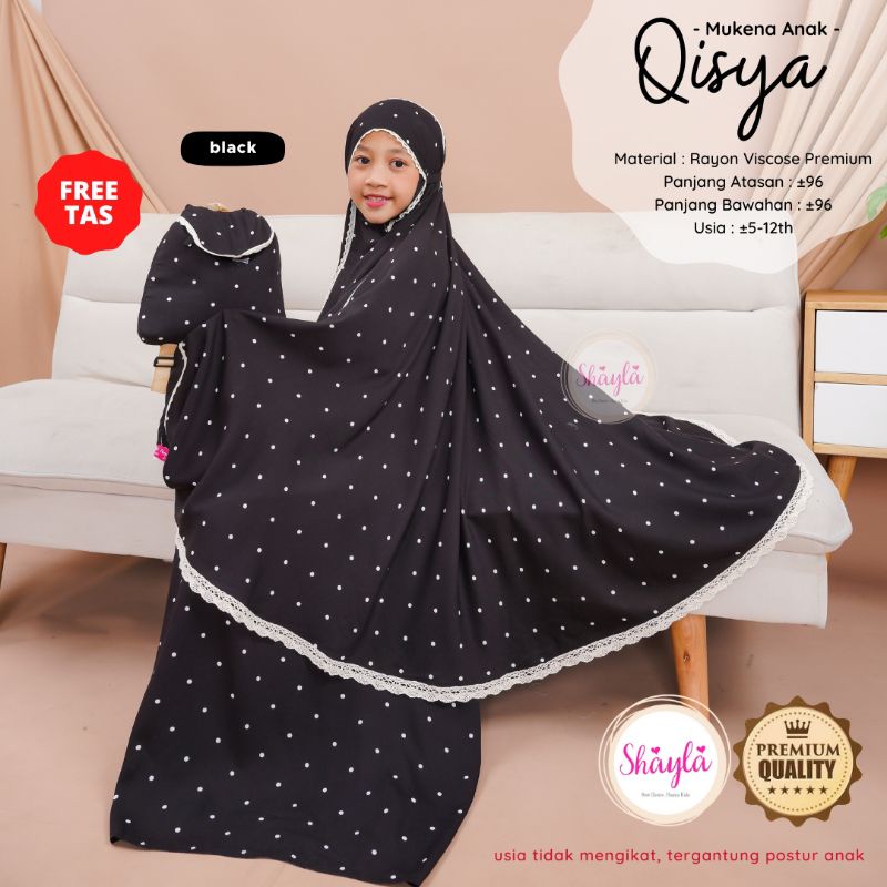 mukena anak qisya