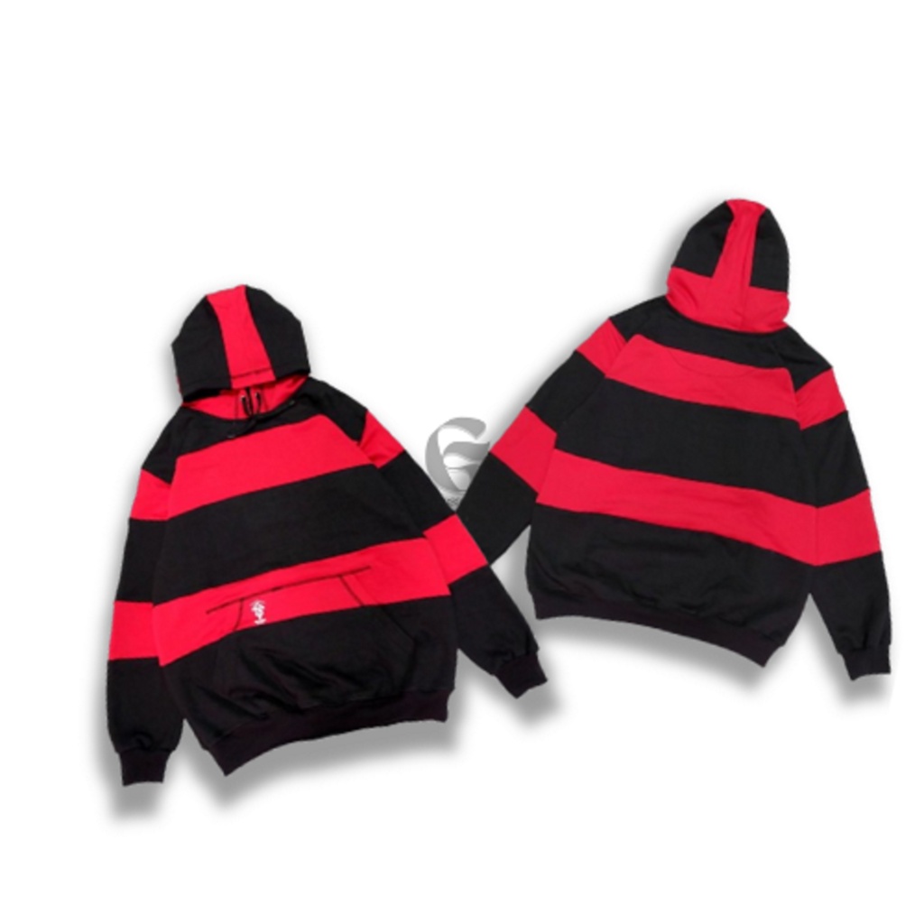 Jaket Sweater Hoodie Motif Salur - Hoodie LocalBrand - Sweater Garis-Garis - Jaket Pria Wanita - Hoo