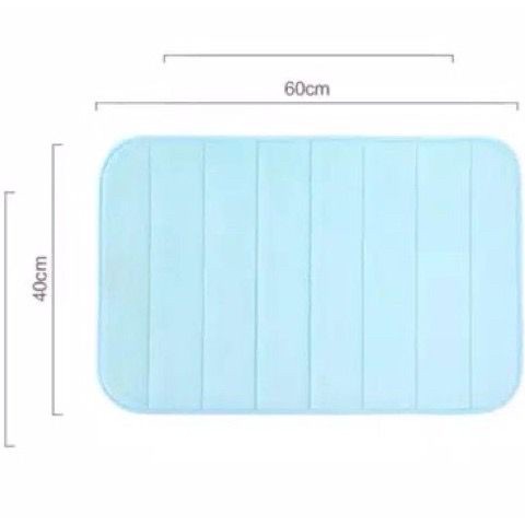 Keset Anti Slip Memory Foam Mat AntiSlip Rumah Pintu Dapur Kamar Mandi