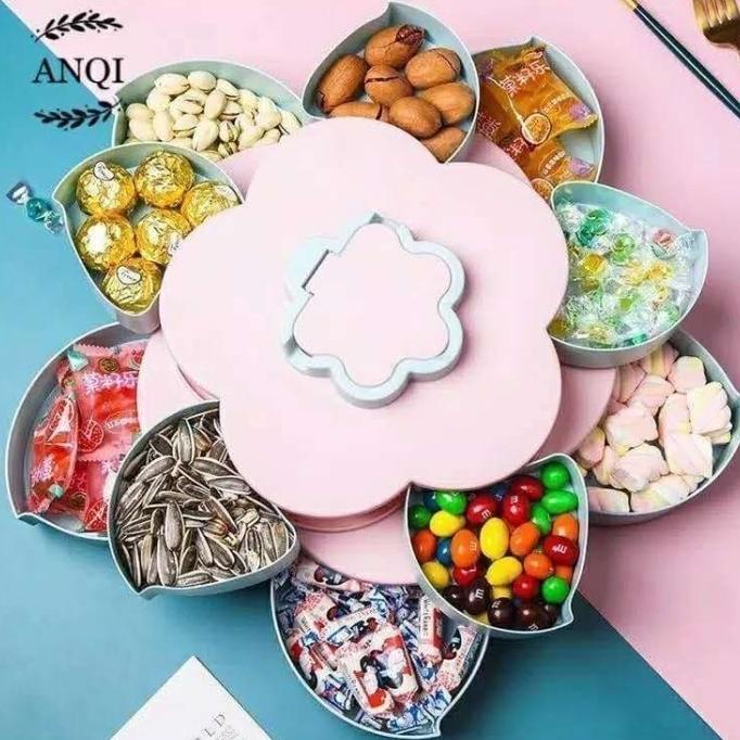 TOPLES BUNGA 2 TINGKAT / TOPLES PUTAR BENTUK BUNGA / DW-02