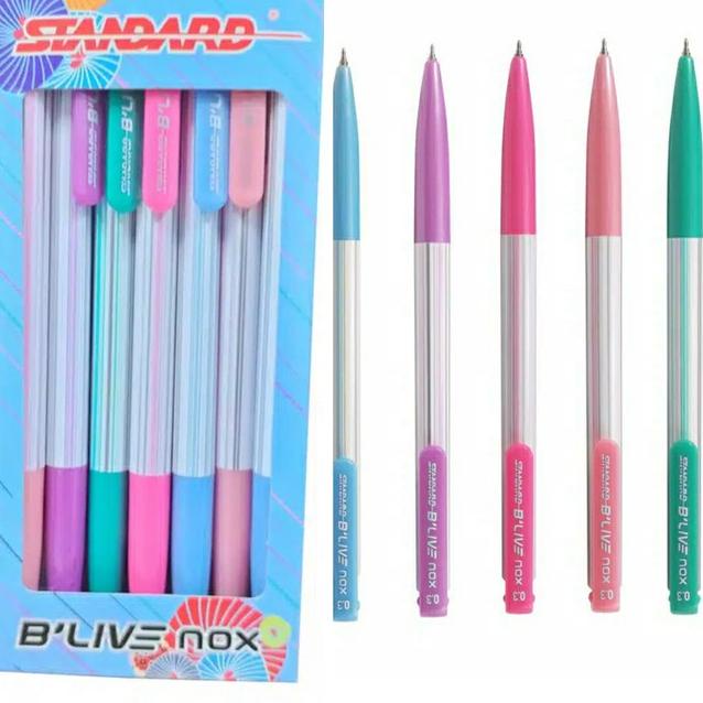

Update Terpopuler (1 PACK) GEL PEN STANDARD BLIVE NOX 0.3 HITAM PULPEN STANDARD B'LIVE NOX