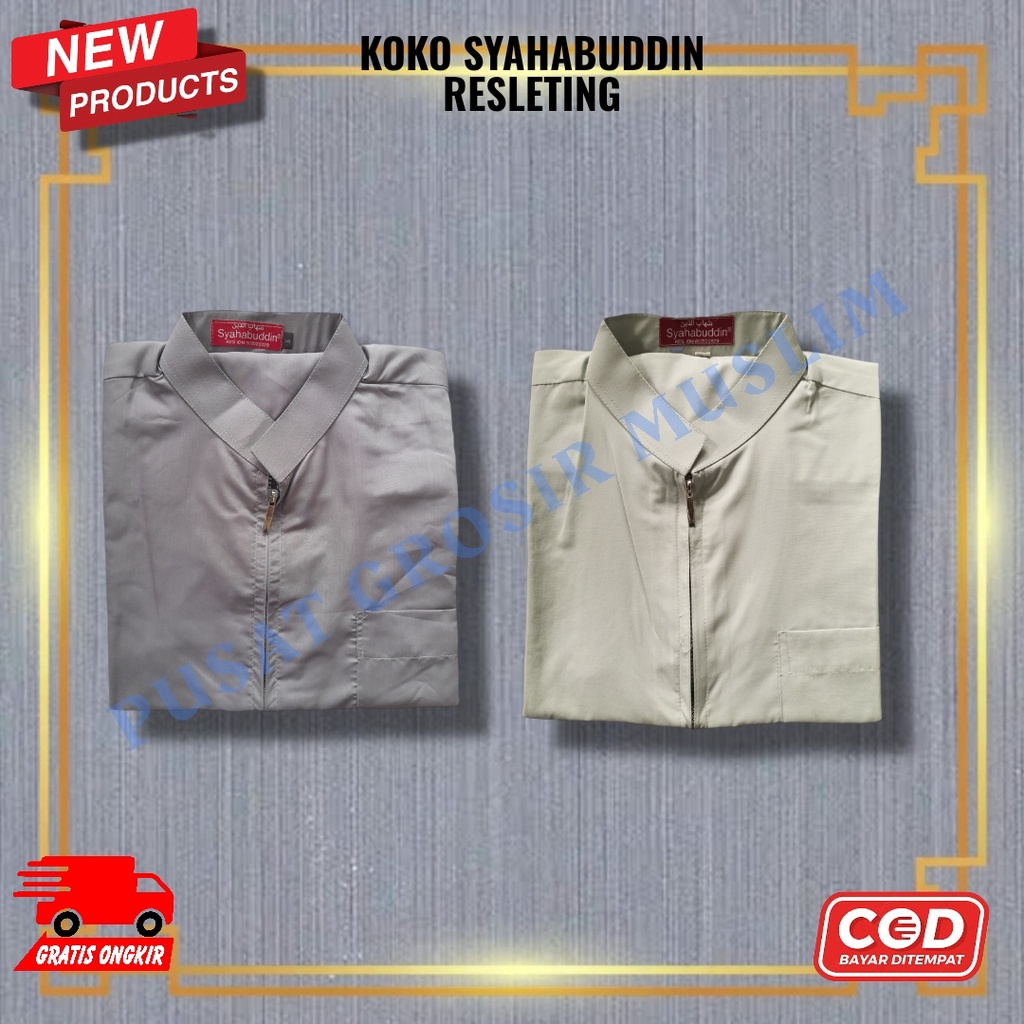 Koko Syihabudin Yamani Resleting, baju koko syahabuddin Hijau Telur Asin Series