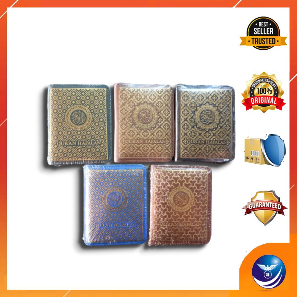 Buku Quran Hafalan Saku Resleting Kecil ( Tsumun)