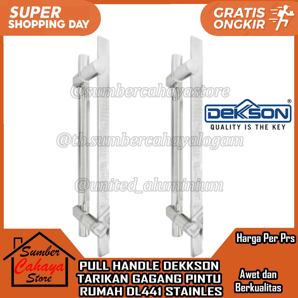 PEGANGAN TARIKAN GAGANG RUMAH PULL HANDLE DEKSON DEKKSON DL441 HANDEL HENDEL PINTU TARIK MEWAH ELEGA