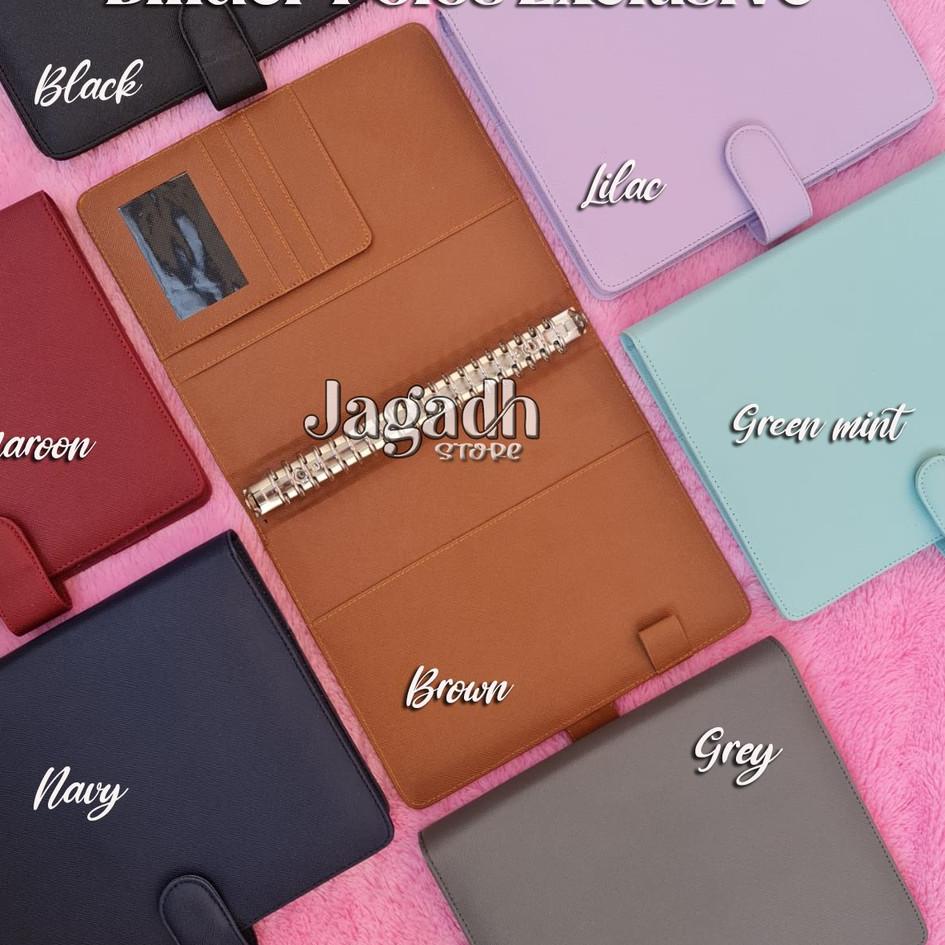 

Ready Terheboh BINDER POLOS EXCLUSIVE 7 WARNA PILIHAN, A5/20RING & B5/26RING