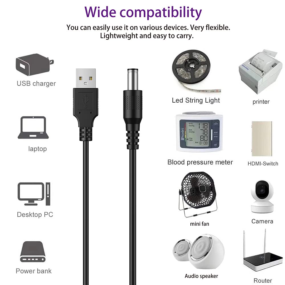 Kabel Usb power modem/Router Orbit telkomsel To Dc 12 Volt step