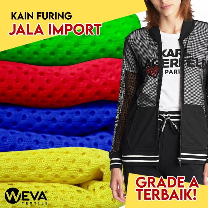 BAHAN KAIN JALA KAIN MESH JARING DALAMAN JAKET - PERMETER