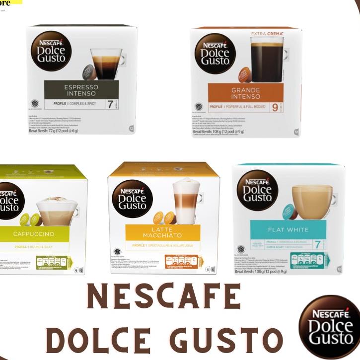 

♝ Nescafe Dolce Gusto Capsule Coffee NDG Original All Varian ♗