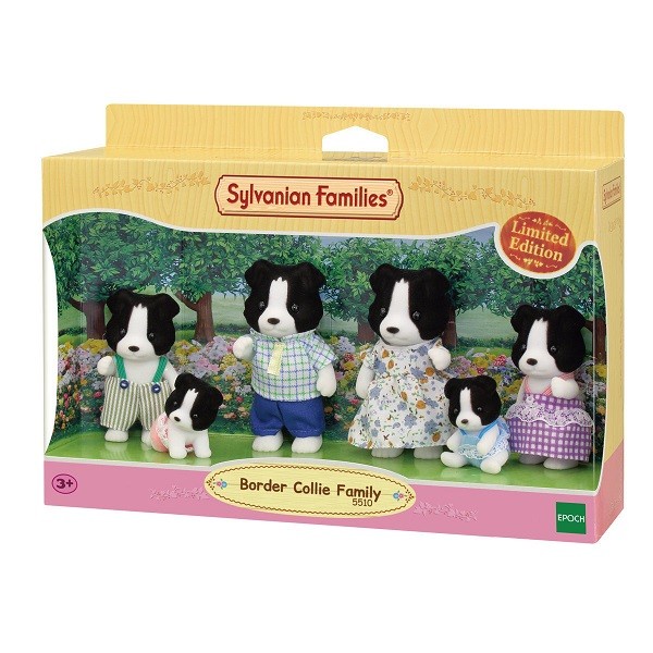 SYLVANIAN FAMILIES BORDER COLLIE FAMILY