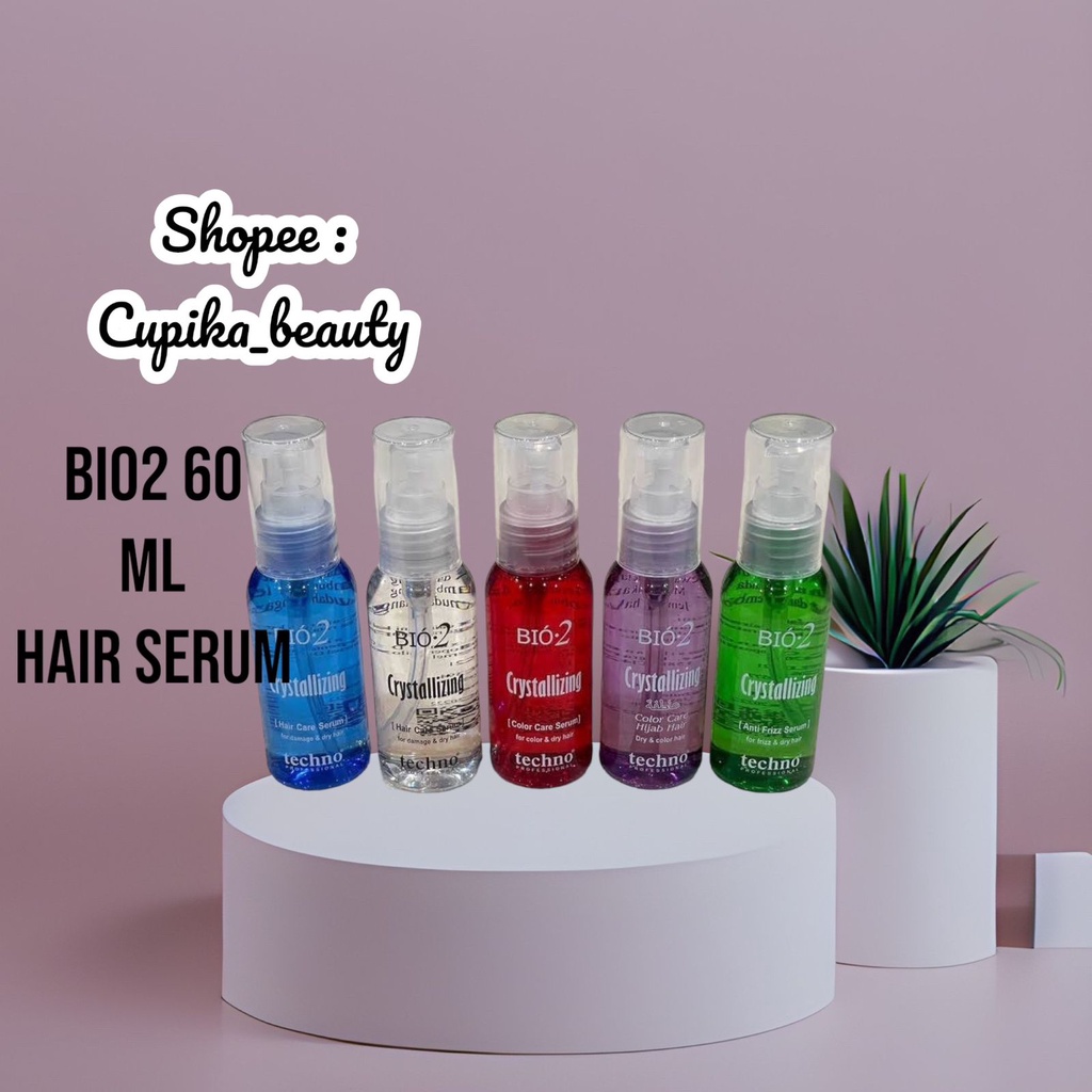 &lt;un&gt; Bio 2 hair serum 60 ml - serum Rambut bio2 60 ml - vitamin rambut Bio2