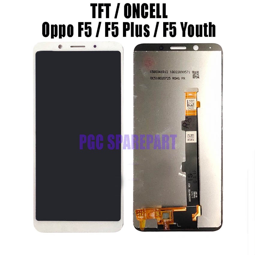 TFT / ONCELL - LCD Touchscreen Fullset Oppo F5 / F5plus / F5 PLUS / F5+ / F5 Youth / A73 / CPH1723 / CPH1727 / CPH1725 / CPH2099
