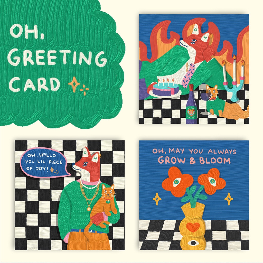 

OH.IRV Greeting Card
