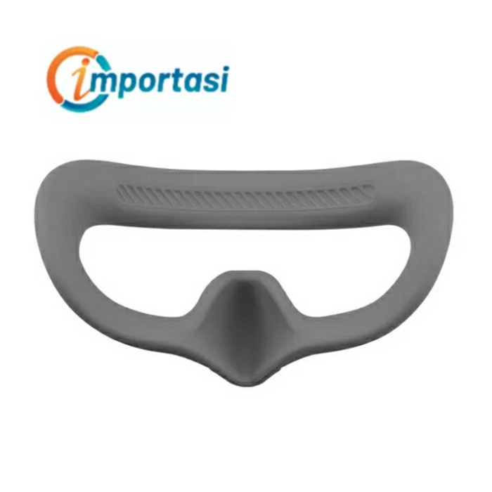 Silicone Eye Pad Cup Mask DJI GOGGLES 2 Face Plate Karet Mata AVATA - Hitam