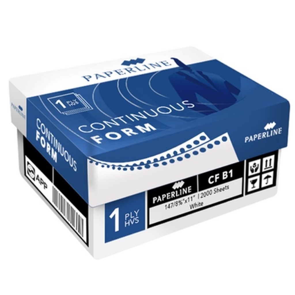 

Continuous form B1 HVS Paper line 14 7/8x11 isi 2000 set Original