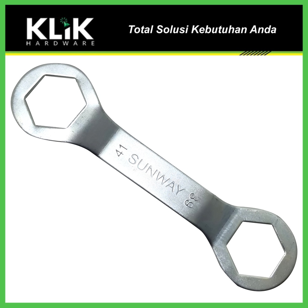 Sunway Kunci Kopling CVT Matic 39 x 41 mm Coupling Nut Wrench 39x41 mm