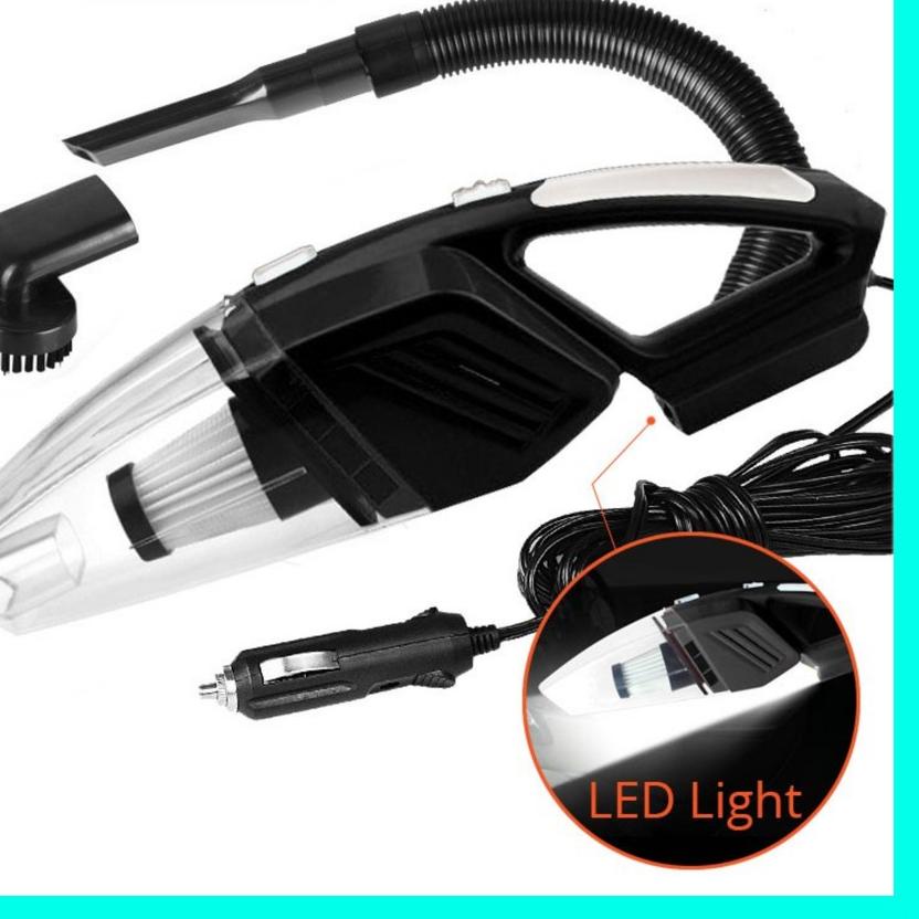 ✲ CHEERNI Mini Vacum Cleaner 120W 12V Penyedot Debu Mini Mobil Rumah Facum Fakum Vakum Cleaner Mini 