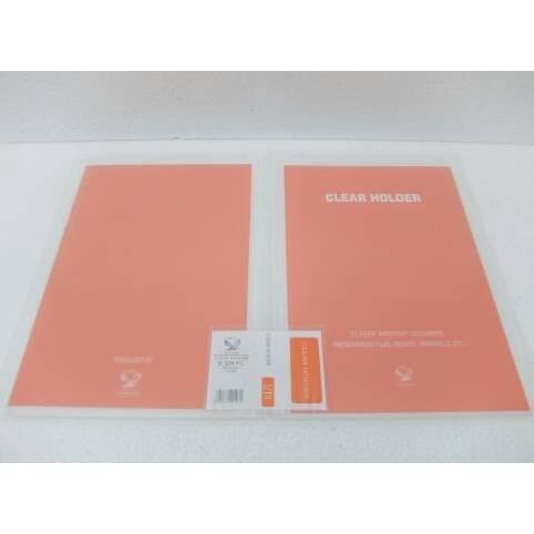 

.........] Clear Holder/Document keeper F4 40 pocket E-328