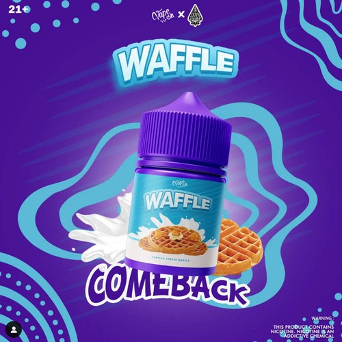 LIQUID 60ML WAFFLE V1 VANILLA CHEESE WAFFLE