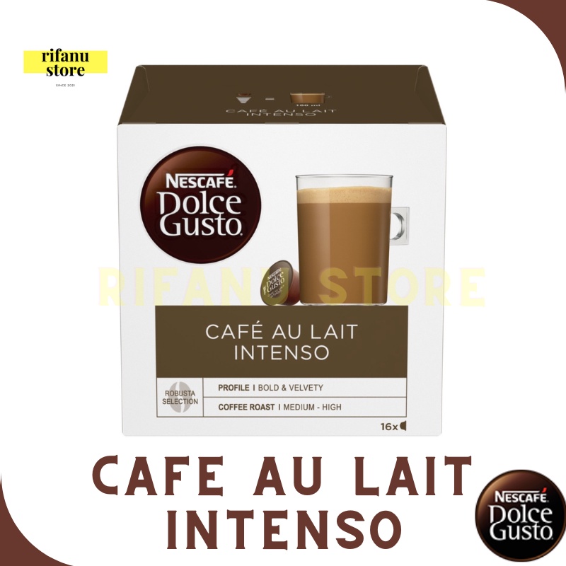 

Nescafe Dolce Gusto Cafe Au Lait Intenso Capsule NDG Original