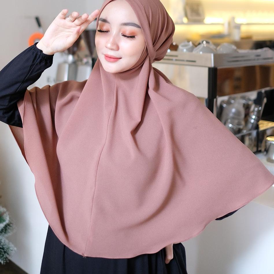 【MEGA SALE】 Vallina Outfit - Hijab Syari Bergo Instant | Kerudung Instan Bergo Baiti Premium [Maryam]