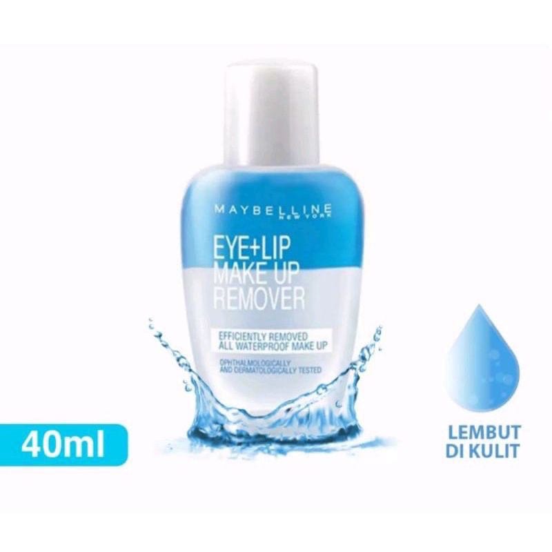 MAYBELLINE eye &amp; lip makeup remover 40 ml