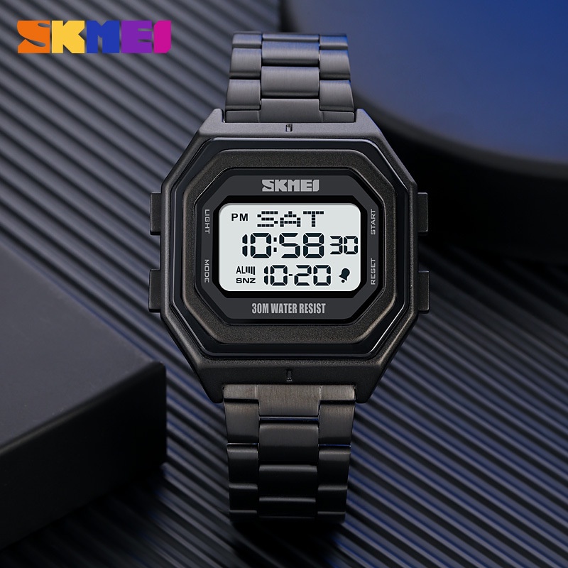 SKMEI 1875 Jam Tangan Pria Digital Sport Watch Anti Air 3 Bar WATCHKITE WKOS