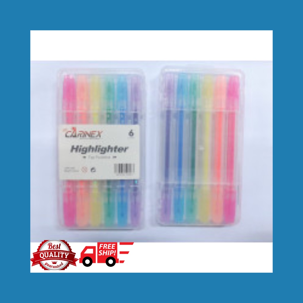 

HIGHLIGHTER CARINEX 6 WARNA CNX-206