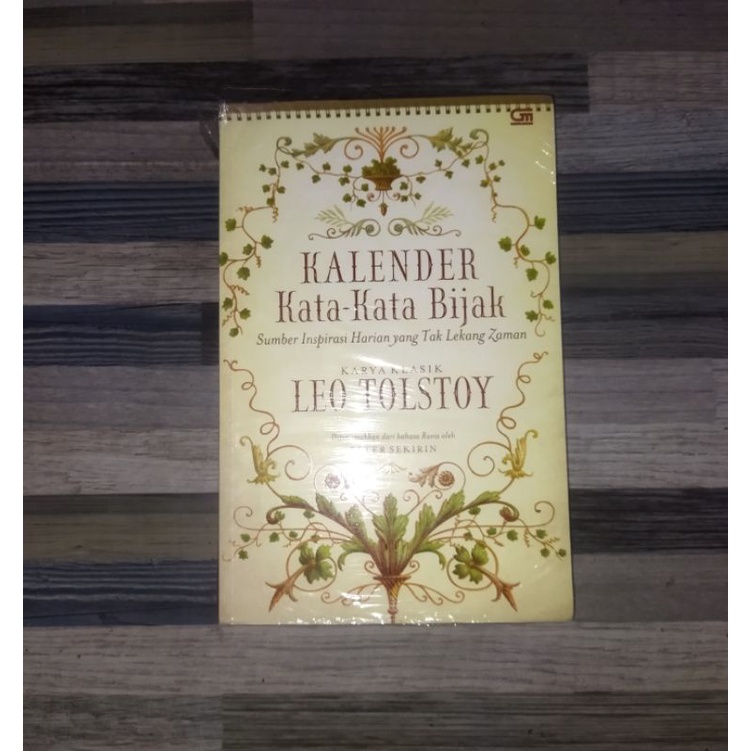 KALENDER KATA KATA BIJAK LEO TOLSTOY