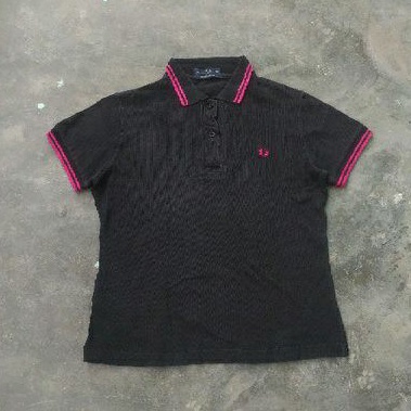 kaos kerah/polo fred perry bekas second preloved