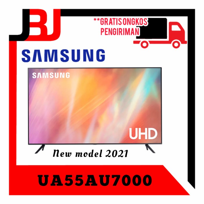 SAMSUNG SMART TV 55 inch UA55AU7000 samsung 55AU7000 samsung tv 55"