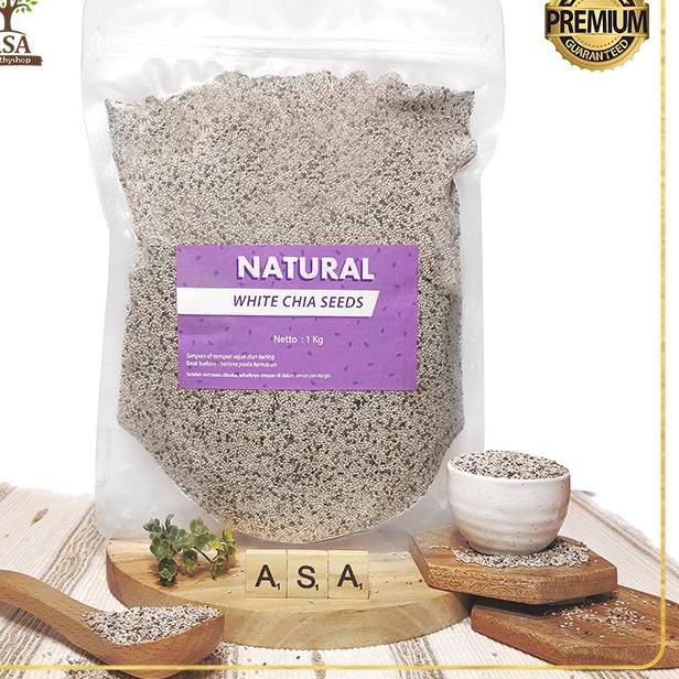 

➽ WHITE Chia Seed 1kg ◊