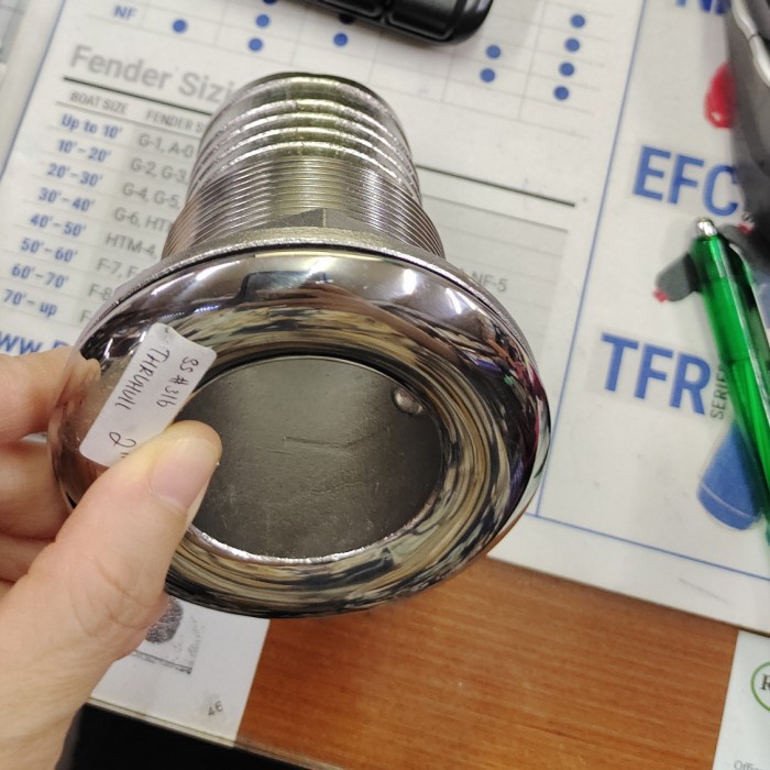 Terlaris Thruhull Stainles#316 Uk 1-1/2" / Thru Hull Kapal